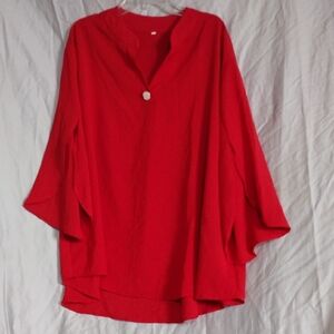 Source Unknown Scarlet Blouse